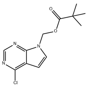 (4-Chloro-7H-pyrrolo[2,3-d]pyrimidin-7-yl)methyl pivalate