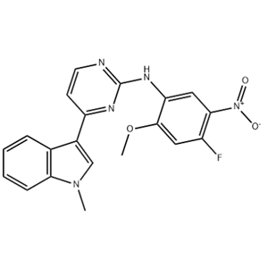 N-(4-fluoro-2-Methoxy-5-nitrophenyl)-4-(1-Methylindol-3-yl)pyriMidin-2-aMine