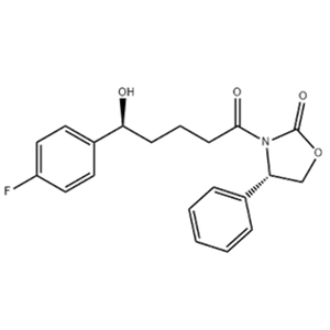 (4S)-3-[(5R)-5-(4-FLUOROPHENYL)-5-HYDROXYPENTANOYL]-4-PHENYL-1,3-OXAZOLIDIN-2-ONE