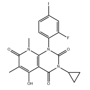  3-cyclopropyl-1-(2-fluoro-4-iodophenyl)-5-hydroxy-6,8-diMethylpyrido[2,3-d]pyriMidine-2,4,7(1H,3H,8H