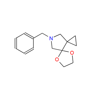 	5,8-Dioxa-10-azadispiro[2.0.4.3]undecane, 10-(phenylMethyl)-