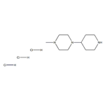 1-METHYL-4-(PIPERIDIN-4-YL)PIPERAZINE 3HCL