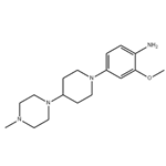 [2-Methoxy-4-[4-(4-methylpiperazin-1-yl)piperidin-1-yl]phenyl]amine