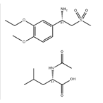 (S)-1-(3-Ethoxy-4-methoxyphenyl)-2-(methylsulfonyl)ethylamine N-acetyl-L-leucine salt