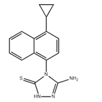 3H-1,2,4-Triazole-3-thione, 5-amino-4-(4-cyclopropyl-1-naphthalenyl)-2,4-dihydro