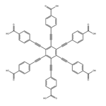 Benzoic acid, 4,4',4'',4''',4'''',4'''''-(1,2,3,4,5,6-benzenehexaylhexa-2,1...