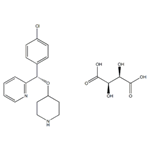 2-[(S)-(4-Chlorophenyl)(4-piperidinyloxy)methyl]pyridine (2R,3R)-2,3-Dihydroxybutanedioate