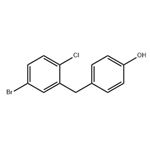 4-(5-broMo-2-chlorobenzyl)phenol