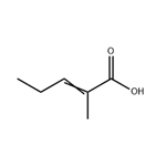 2-Methyl-2-pentenoic acid