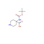 N-BOC-AMINO-PIPERIDINYL-1,1-CARBOXYLIC ACID