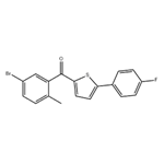 (5-broMo-2-Methylphenyl)(5-(4-fluorophenyl)thiophen-2-yl)Methanone