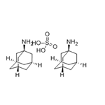 1-adamantanamine sulphate