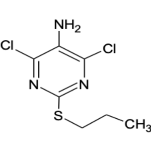 4,6-dichloro-2-propylthiopyrimidine-5-amine