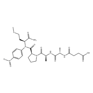 SUC-ALA-ALA-PRO-MET-PNA