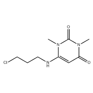 6-[(3-chloropropyl)amino]-1,3-dimethyluracil 