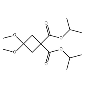 Diisopropyl 3,3-dimethoxycyclobutane-1,1-dicarboxylate