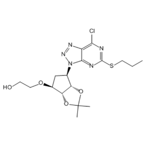 2-[[(3aR,4S,6R,6aS)-6-[7-Chloro-5-(propylthio)-3H-1,2,3-triazolo[4,5-d]pyrimidin-3-yl]tetrahydro-2,2-dimethyl-4H-cyclopenta-1,3-dioxol-4-yl]oxy]-ethanol