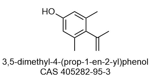 3,5-dimethyl-4-(prop-1-en-2-yl)phenol