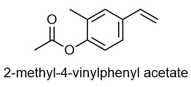 2-methyl-4-vinylphenyl acetate