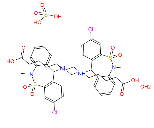 Tianeptine hemisulfate monohydrate (THM)