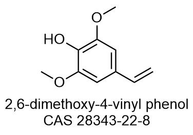 2,6-dimethoxy-4-vinyl phenol