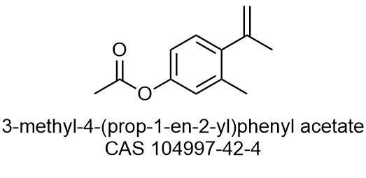 3-methyl-4-(prop-1-en-2-yl)phenyl acetate