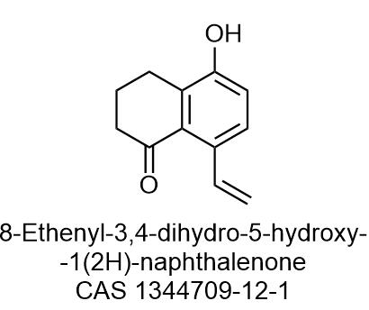 8-Ethenyl-3,4-dihydro-5-hydroxy-1(2H)-naphthalenone