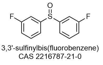 3,3'-sulfinylbis(fluorobenzene)