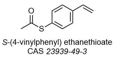 S-(4-vinylphenyl) ethanethioate