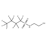 1,1,2,2,3,3,4,4,4-nonafluoro-N-2-hydroxyethyl-butane-1-sulfonamide