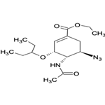 (3R,4R,5S)-4-Acetylamino-5-Azido-3-(1-Ethyl-Propoxy)-Cyclohex-1-Enecarboxylic Acid Ethyl Este