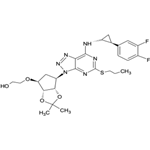 [1,2,3]triazolo[4,5-d]pyrimidin-3-yl)-2,2-dimethyltetrahydro-3aH-cyclopenta[d][1,3]dioxol-4-yl)oxy)ethanol (Isopropylidene Ticagrelor)