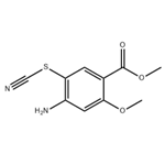 Methyl 4-amino-2-methoxy-5-thiocyanobenzoate