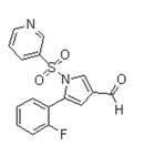 5-(2-Fluorophenyl)-1-[(pyridin-3-yl)sulfonyl]-1H-pyrrole-3-carboxaldehyde