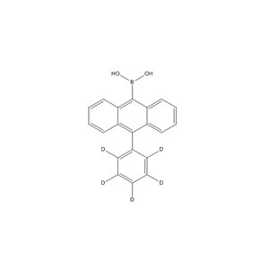 B-[10-(Phenyl-2,3,4,5,6-d5)-9-anthracenyl]boronicacid