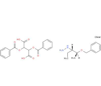 ((2S,3S)-2-(benzyloxy)pentan-3-yl)hydrazine(2S,3S)-2,3-bis(benzoyloxy)succinate