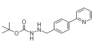 tert-Butyl 2-(4-(pyridin-2-yl)benzyl)hydrazinecarboxylate