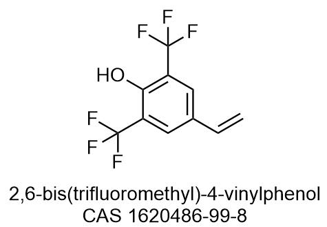 2,6-bis(trifluoromethyl)-4-vinylphenol