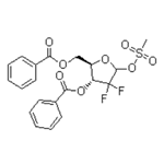 2-Deoxy-2,2-difluoro-D-erythro-pentofuranose-3,5-dibenzoate-1-methanesulfonate