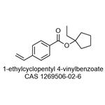 1-ethylcyclopentyl 4-vinylbenzoate