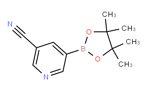 5-(4,4,5,5-tetramethyl-1,3,2-dioxaborolan-2-yl)nicotinonitrile