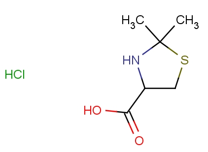 2,2-Dimethylthiazolidine-4-carboxylic acid hydrochloride