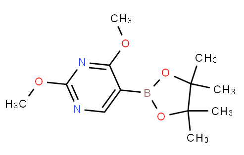 2,4-dimethoxy-5-(4,4,5,5-tetramethyl-1,3,2-dioxaborolan-2-yl)pyrimidine