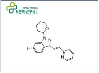 (E)-6-Iodo-3-[2-(pyridin-2-yl)ethenyl]-1-(tetrahydro-2H-pyran-2-yl)-1H-indazole 