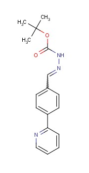 Tert-butyl [[4-(2-pyridinyl)phenyl]methylene]hydrazinecarboxylate