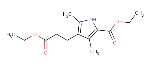 5-Ethoxycarbonyl-2,4-dimethyl-1H-pyrrole-3-propanoic acid ethyl ester