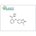 2-[(3-Iodo-1H-indazol-6-yl)thio]-N-methylbenzamide