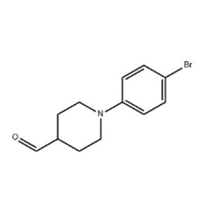 	4-Piperidinecarboxaldehyde, 1-(4-bromophenyl)-