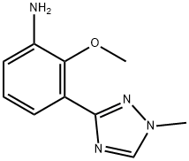 2-methoxy-3-(1-methyl-1H-1,2,4-triazol-3-yl)aniline