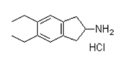 5,6-Diethyl-2,3-dihydro-1H-inden-2-amine hydrochloride